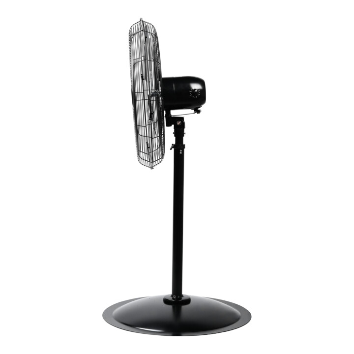 STIER Ventilateur sur pied en métal Premium avec oscillation à 90°, 260 W