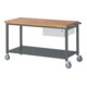 STIER verrijdbare werkbank Premium met 1 lade en aflegbord BxDxH 1500x700x880 mm