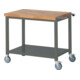 STIER verrijdbare werkbank Premium met plank-1