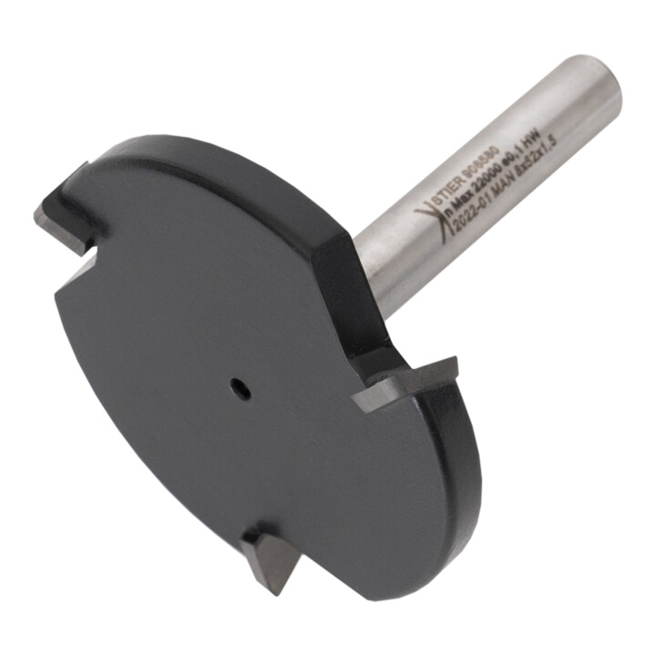 STIER Vlakfrees HW 8 mm Ø 52 mm NL 8 mm R1,5