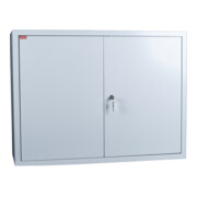 STIER Wandschrank, sichere & platzsparende Aufbewahrung, grau