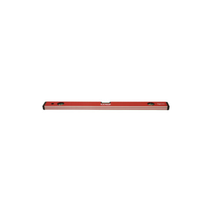 STIER Wasserwaage 60 cm Aluminium ± 1,0 mm/m drei Libellen