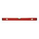 STIER Wasserwaage 60 cm Aluminium ± 1,0 mm/m drei Libellen