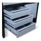 STIER Werkbank Basic, mit 5 Schubladen