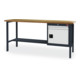 Set STIER Werkbank mit 1 Schublade und 1 Tür BxTxH 2000x600x960 mm RAL 7016...
