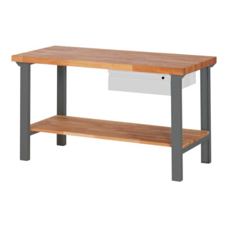 STIER Premium werkbank met 1 lade en plank
