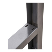 STIER Werkbank Premium mit 5 Schubladen TxH 700x840mm anthrazitmetall / RAL5010-5