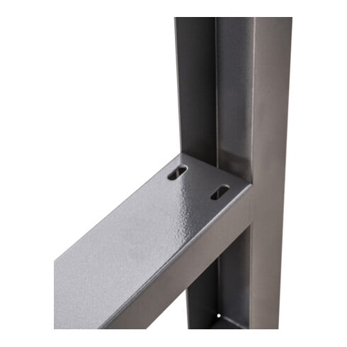 STIER Werkbank Premium mit 5 Schubladen anthrazitmetall / RAL5010