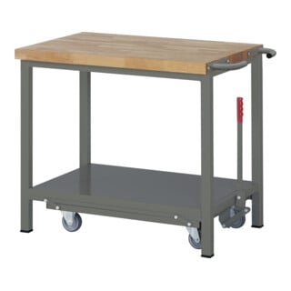 STIER Werkbank Premium mit abs. Fahrgestell