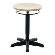STIER werkkruk met glijdoppen zithoogte 440-630 mm beuken naturel-1