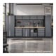 STIER Werkstatteinrichtung Basic 6-teilig mit Lochwand und Multiplex-Arbeitsplatte BxTxH 4235x460x2000mm