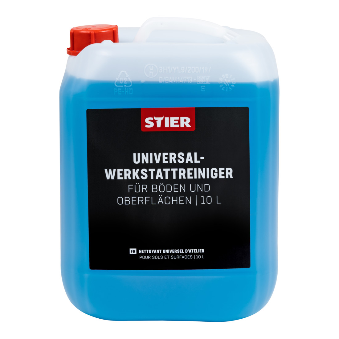 STIER Werkstattreiniger für Böden und Oberflächen 10 L