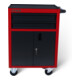STIER Werkstattwagen Basic Kompakt, 2 Schubl., Unterschrank m. 2 Türen, 884x620x410
