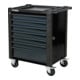 STIER Werkstattwagen m. Kantenschutz & Seitentür, 7 Schubl., 350kg, 950x740x500mm
