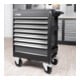 STIER Werkstattwagen Premium, Kunststoffablage, Soft-Close, 7 Schubl, 500 x 700 x 990