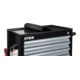 STIER Werkstattwagen Schwarz leer, 7 Schubl., 300kg Traglast, 884x696x490mm