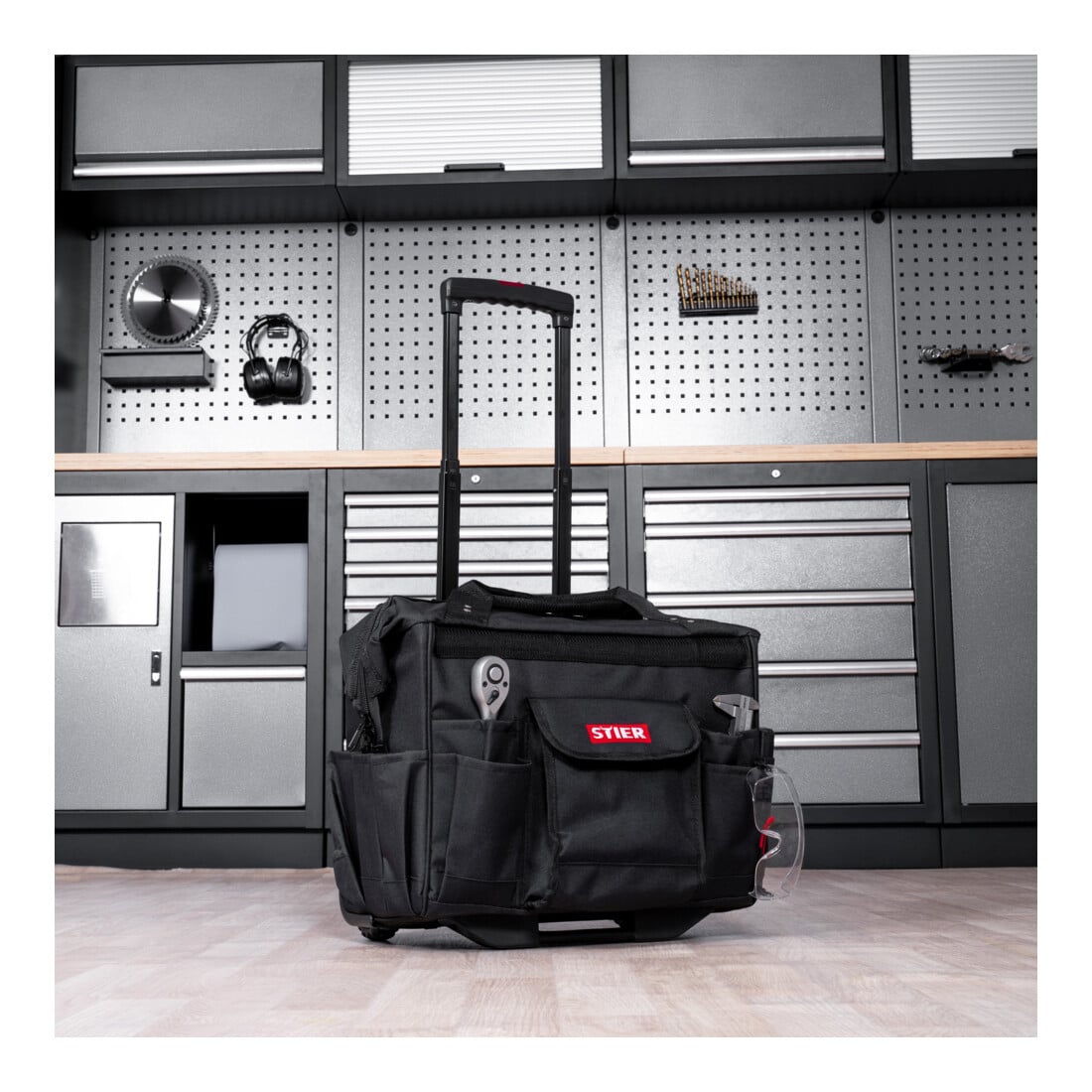 STIER Werkzeugtrolley, 460 x 260 x 430 mm