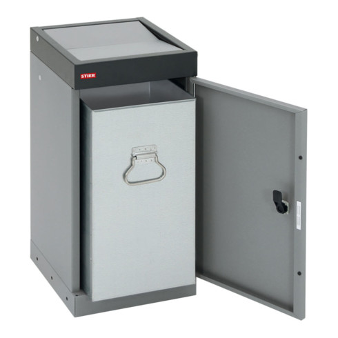 STIER Wertstoffsammler Premium mit Schwingdeckel