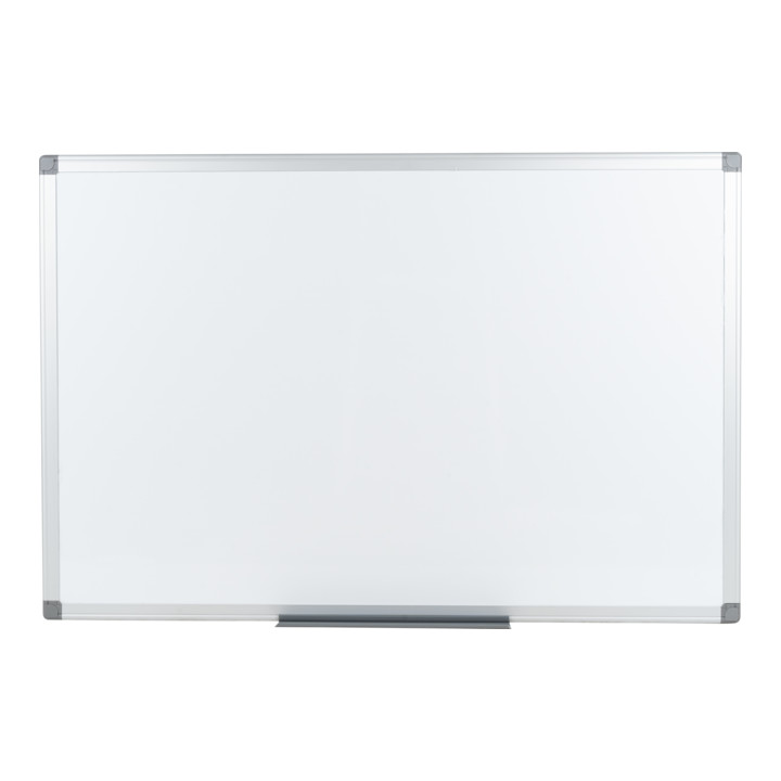 STIER whiteboard, magnetisch met aluminium frame, 1800 x 1200 mm