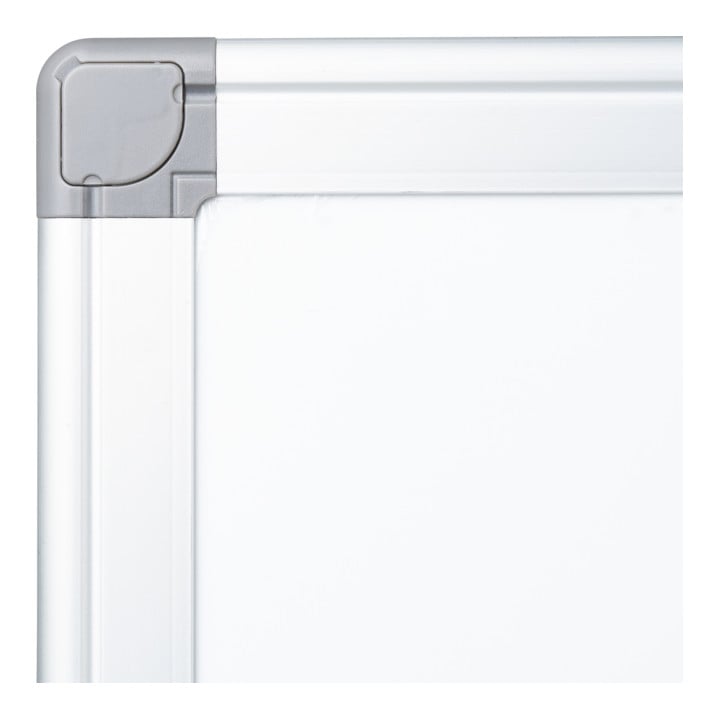 STIER Whiteboard, magnetisch mit Alu-Rahmen, 1800 x 1200 mm
