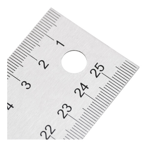 STIER winkelhaak met aanslag winkelhaak voor meubelmakers palissander 90°/45°
