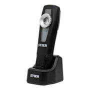 STIER Wireless Akku-LED-Werkstattleuchte, 350 Lumen, mit Ladestation-1