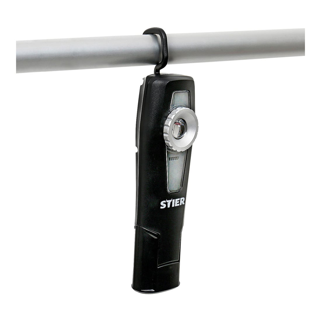 STIER Wireless Akku-LED-Werkstattleuchte, 350 Lumen, mit Ladestation