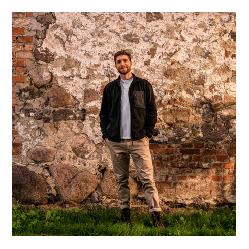 STIER Zip Fleece XL Black