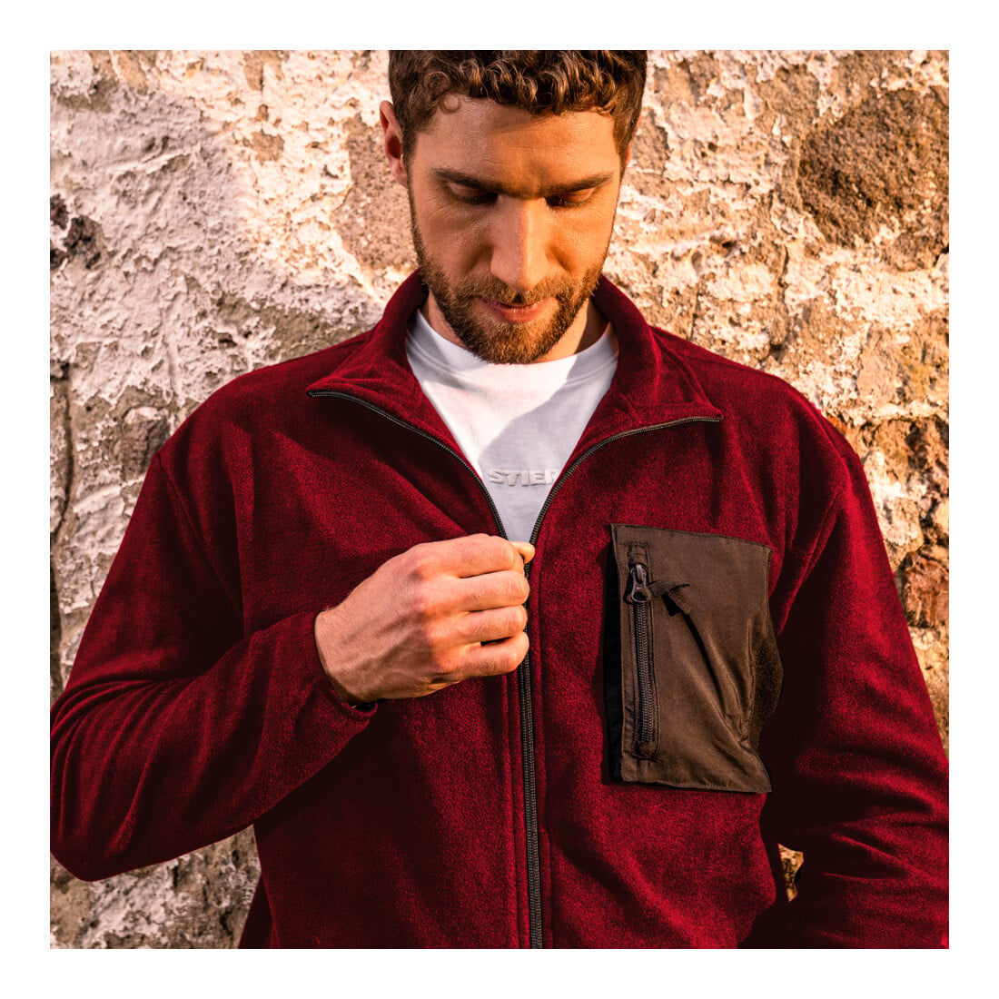STIER Zip Fleece essential