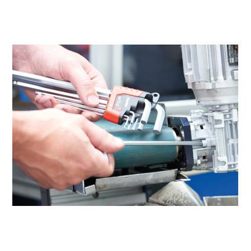 Stiftschlüssel Set im ErgoStar Halter TX Kugelkopf 13-tlg. schwarzoxidiert (36487)