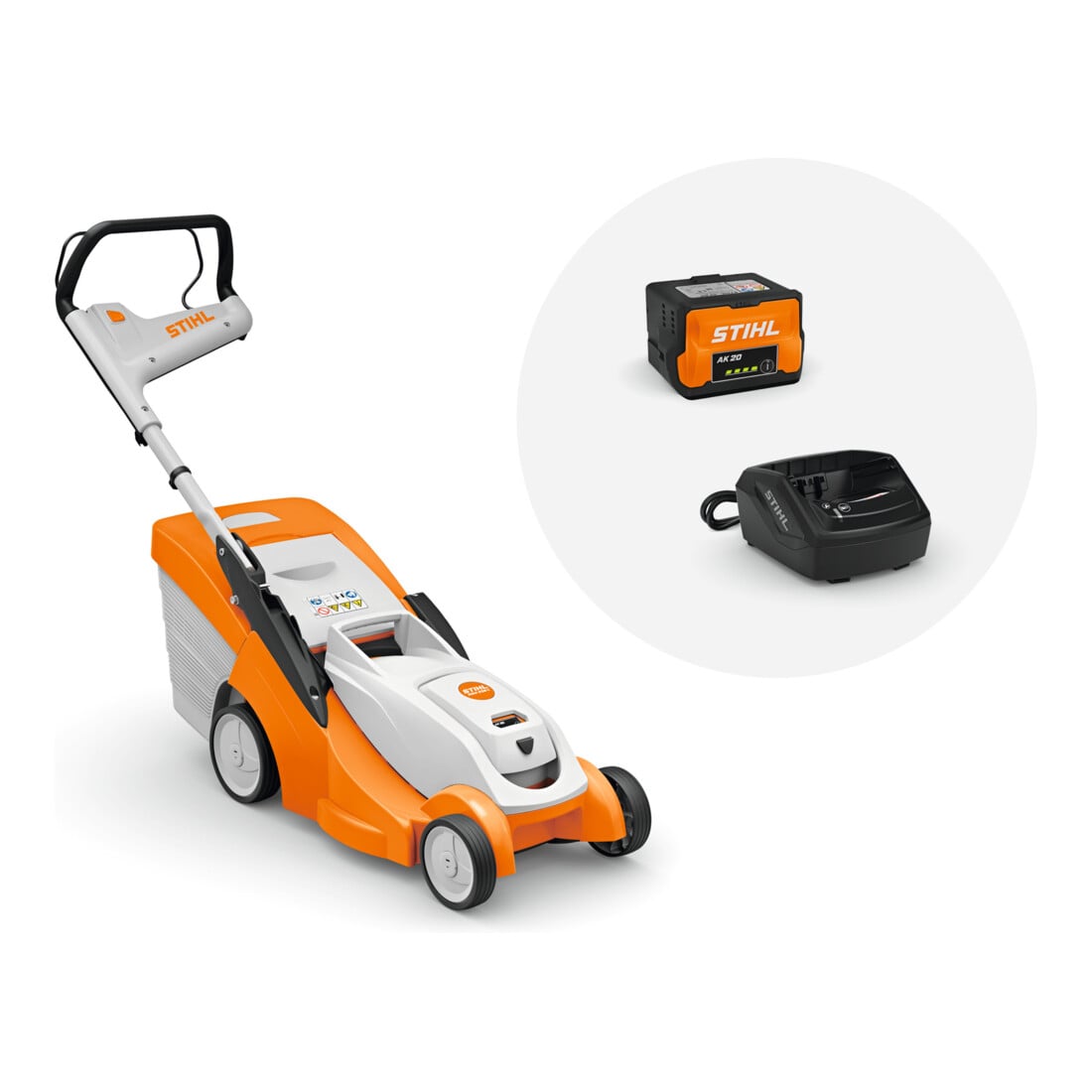 STIHL Accu-grasmaaier RMA 239 C, met accu AK 20 en oplader AL 101