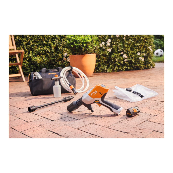 Stihl Accu Hogedrukreiniger RCA 20, met 2x accu AS 2 en lader AL 1