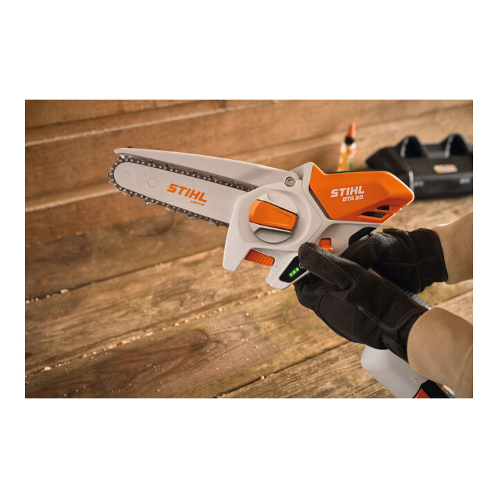 Stihl Accu-takkenknipper GTA 30 Set, PM3, geleiderail lengte 15 cm