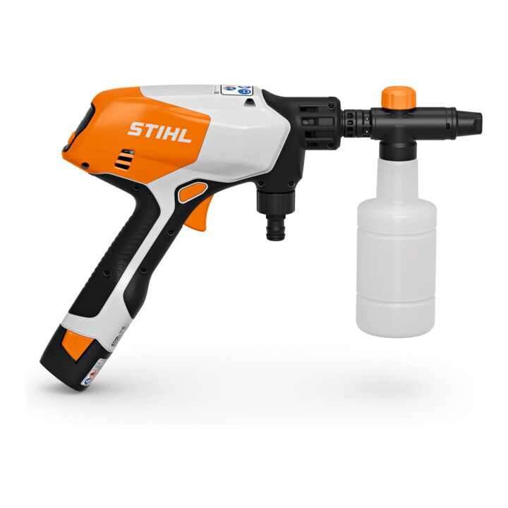 Stihl Akku-Druckreiniger RCA 20, mit 2x Akku AS 2 und Ladegerät AL 1