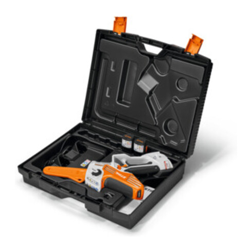 Stihl Akku-Gehölzschneider GTA 40, Set mit 2 x AS 2 und AL 5-2 und Koffer