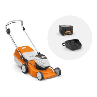 STIHL Akku-Rasenmäher RMA 248, Set mit AK 20 und AL 101