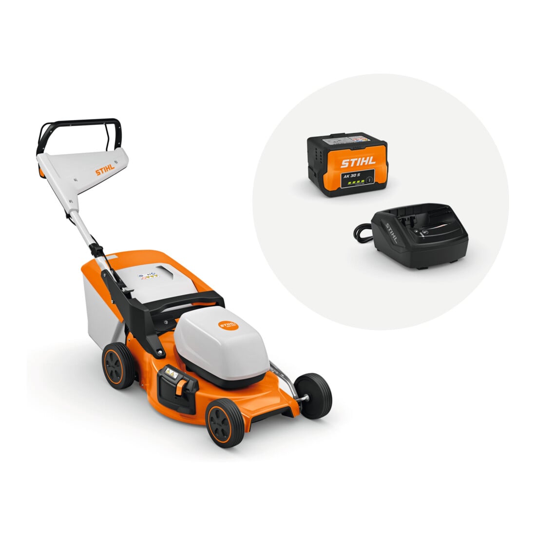 STIHL Akku-Rasenmäher RMA 253 Set AK 30 S + AL 101
