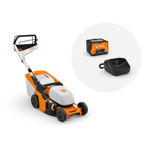 STIHL Akku-Rasenmäher RMA 443 V Set AK 30 S + AL 101