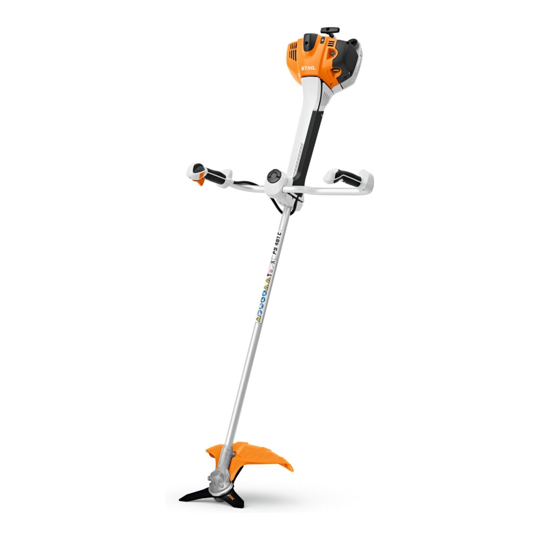 Stihl Benzine Bosmaaier FS 461 C-EM, met riem ADVANCE PLUS lichtoranje