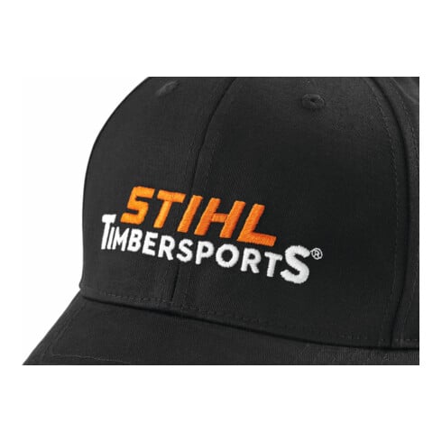 STIHL Cap TIMBERSPORTS® LOGO Schwarz