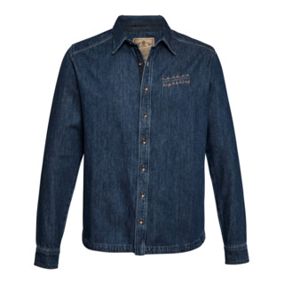 STIHL Chemise Taille M DENIM CONTRA Bleu