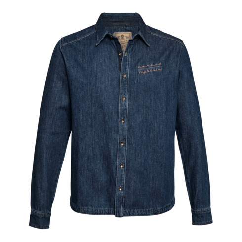 STIHL Chemise Taille S DENIM CONTRA Bleu