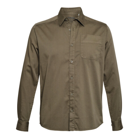 STIHL Chemise Taille S Lyocell Verte