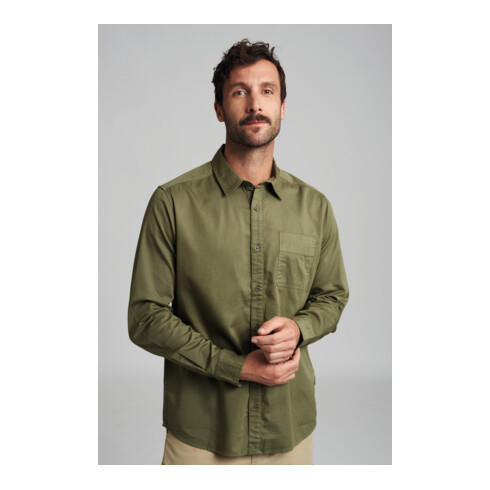 STIHL Chemise Taille S Lyocell Verte