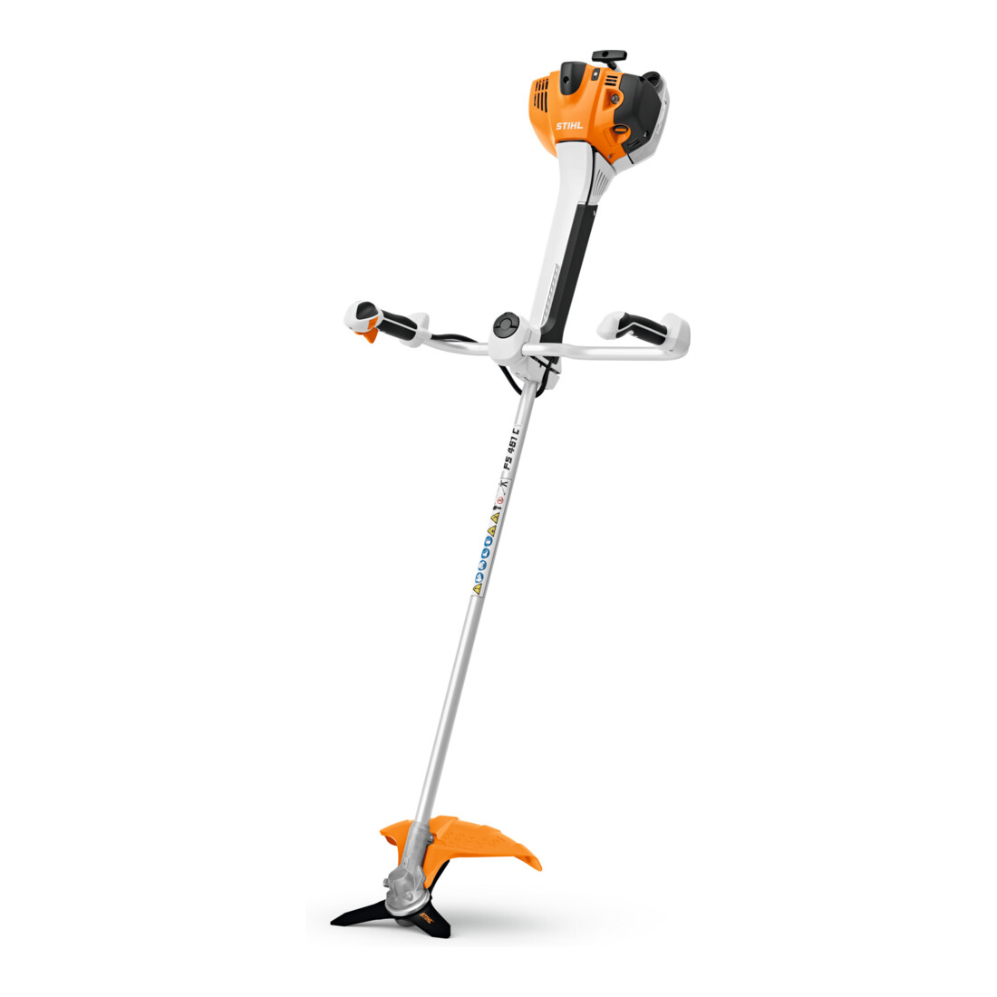 Stihl Decespugliatore a benzina FS 461 C-EM, con tracolla ADVANCE PLUS arancio fluorescente