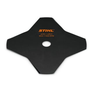 STIHL Grasschneideblatt, vier Schneiden, 230mm