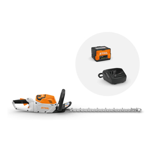 STIHL Akku-Heckenschere HSA 60, Set mit AK 10 und AL 101