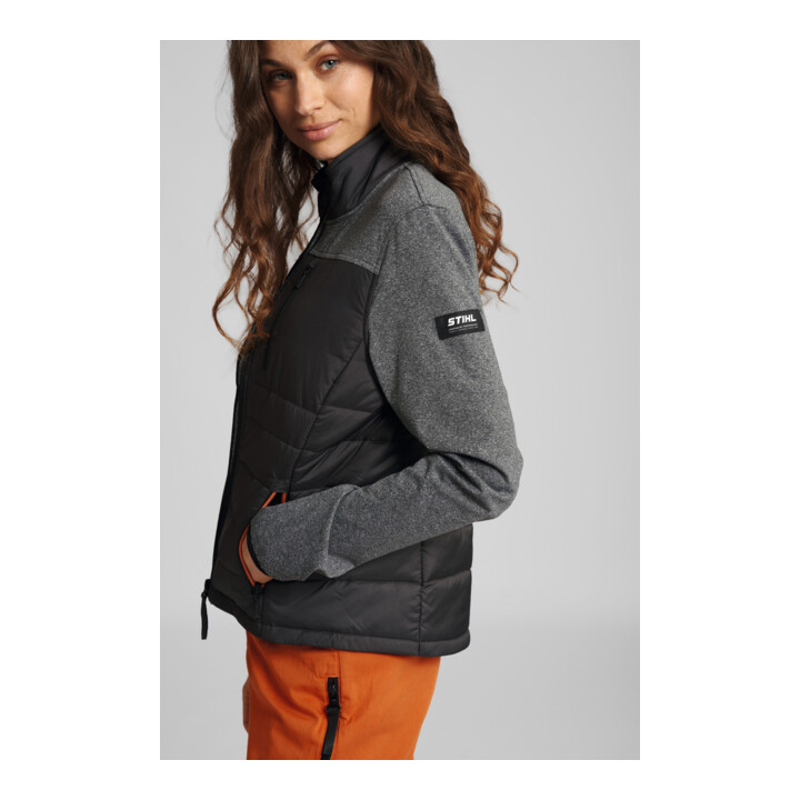 STIHL Jacke Gr. L Damen HYBRID Grau