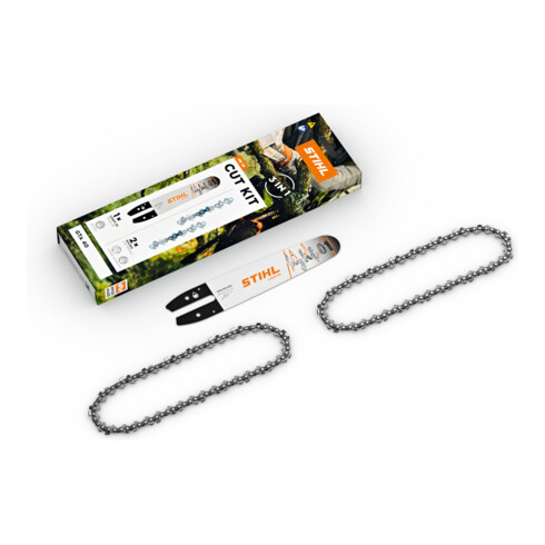 Stihl Kit de guide-chaîne et chaîne Cut Kit 18, guide Light 01 15 cm/6", chaîne PM3 1,1 mm/.043"