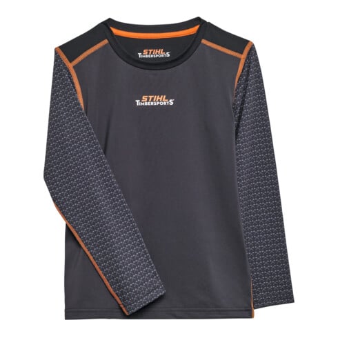 STIHL Langarmshirt Gr. 110-116 KIDS TIMBERSPORTS®